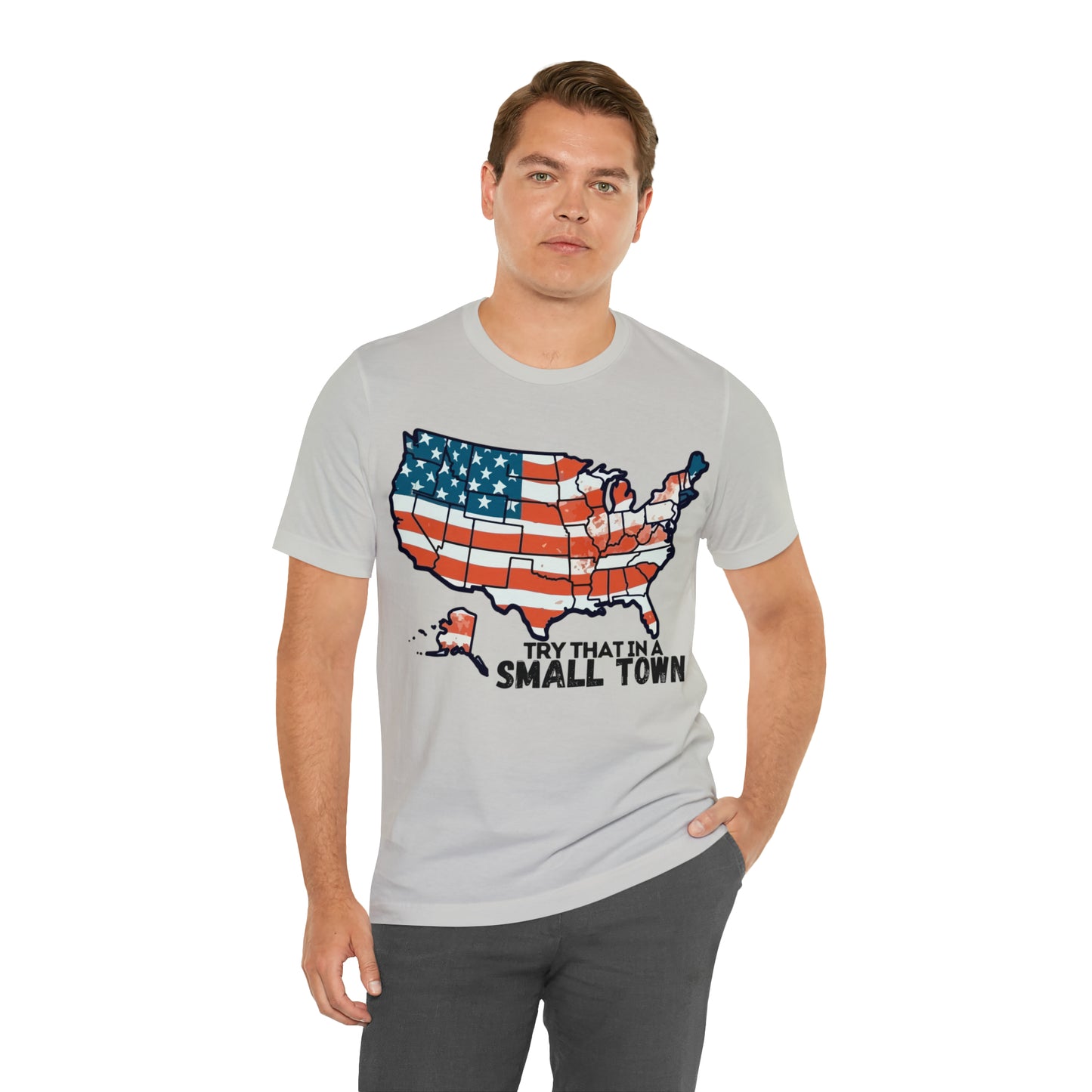 Try That in a Small Town - America Front Graphic - Aldean - Unisex Classic T-Shirt