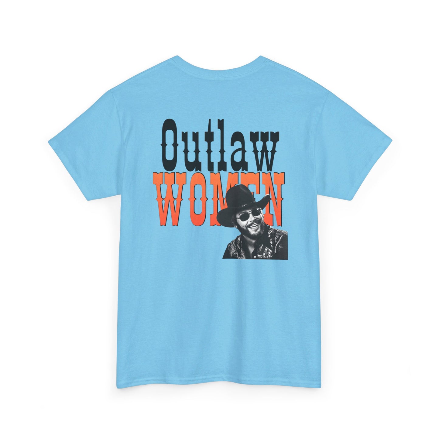 Hank Outlaw Women Unisex Cotton Tee