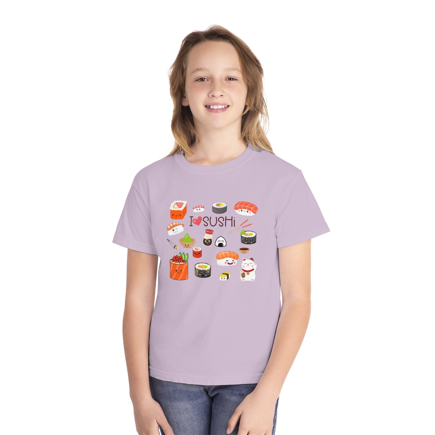 I love sushi - youth comfort colors