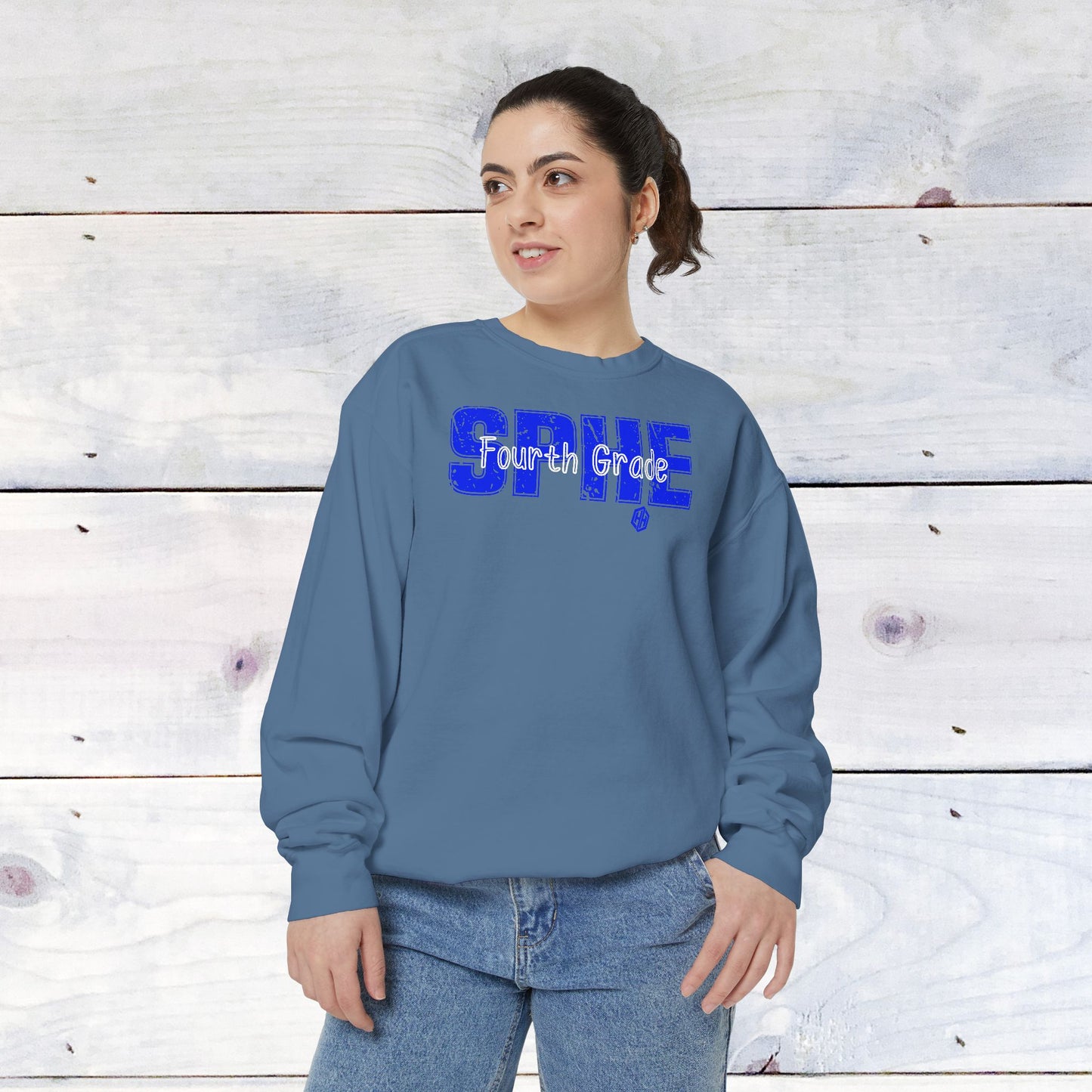 Fourth Grade Hamm Custom Comfort Colors Sweater