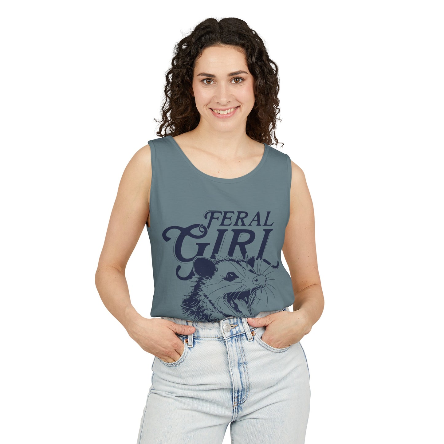 Feral Girl Summer Tank - Comfort Colors
