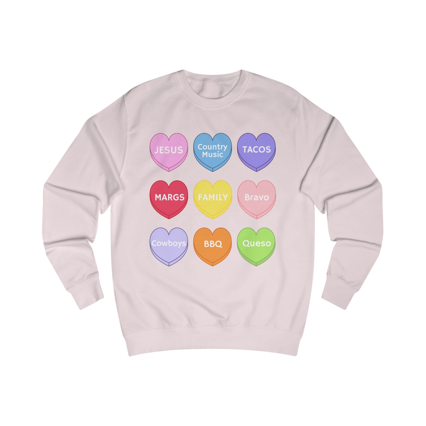 Conversation Hearts Sweater