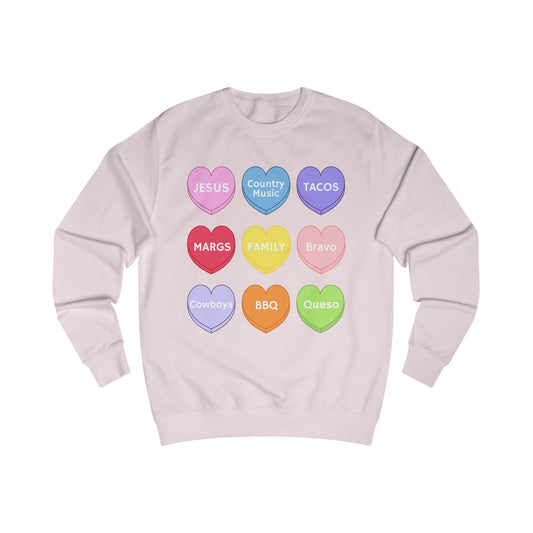 Conversation Hearts Sweater