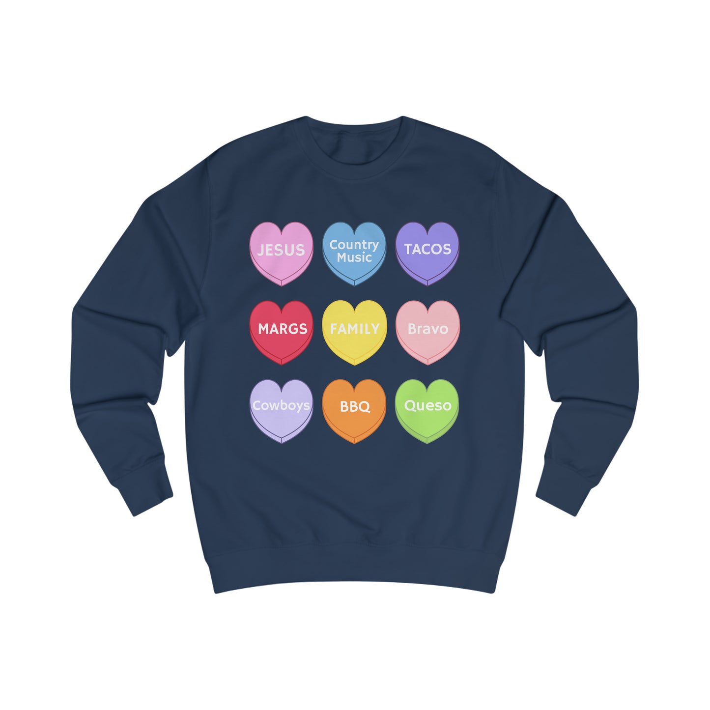 Conversation Hearts Sweater