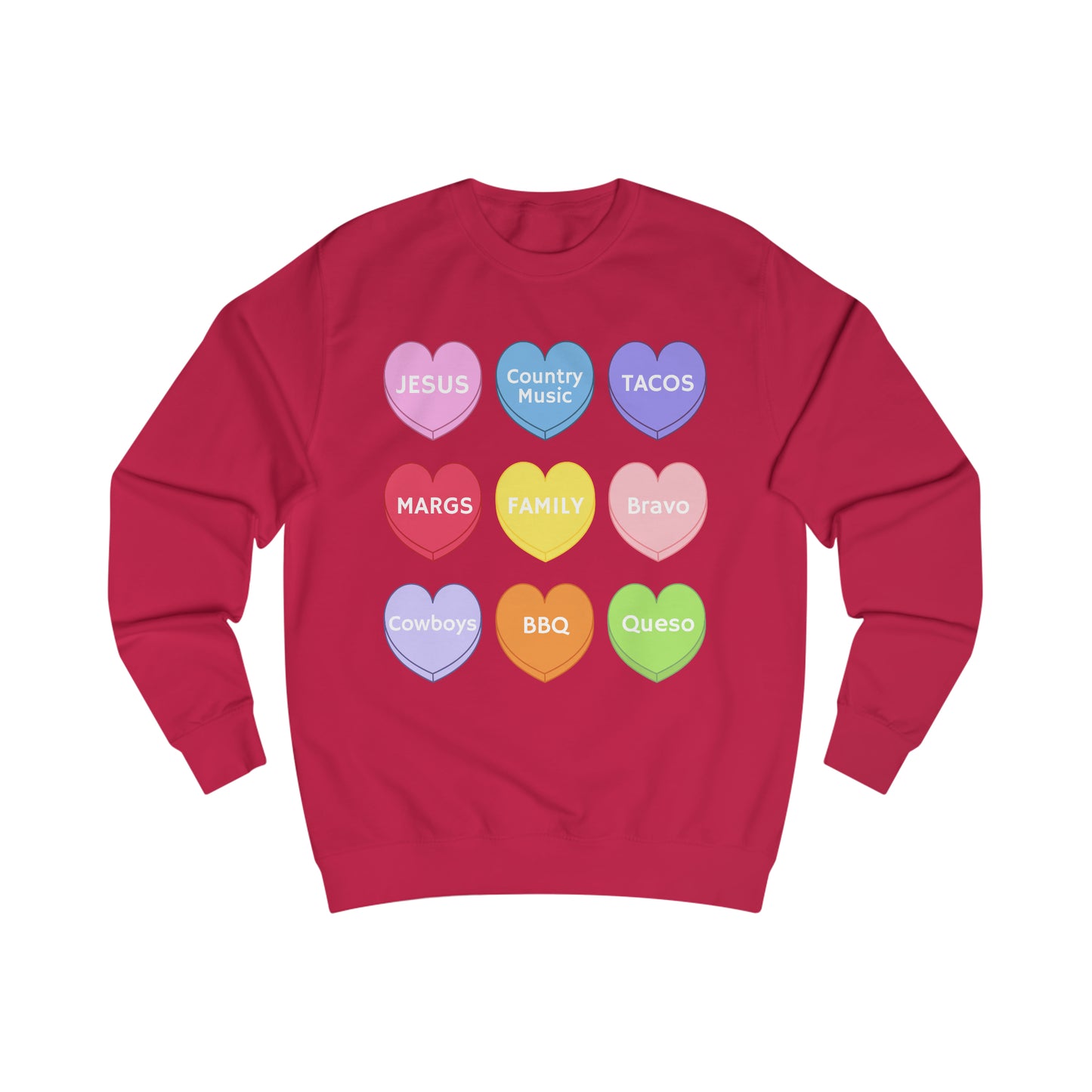 Conversation Hearts Sweater