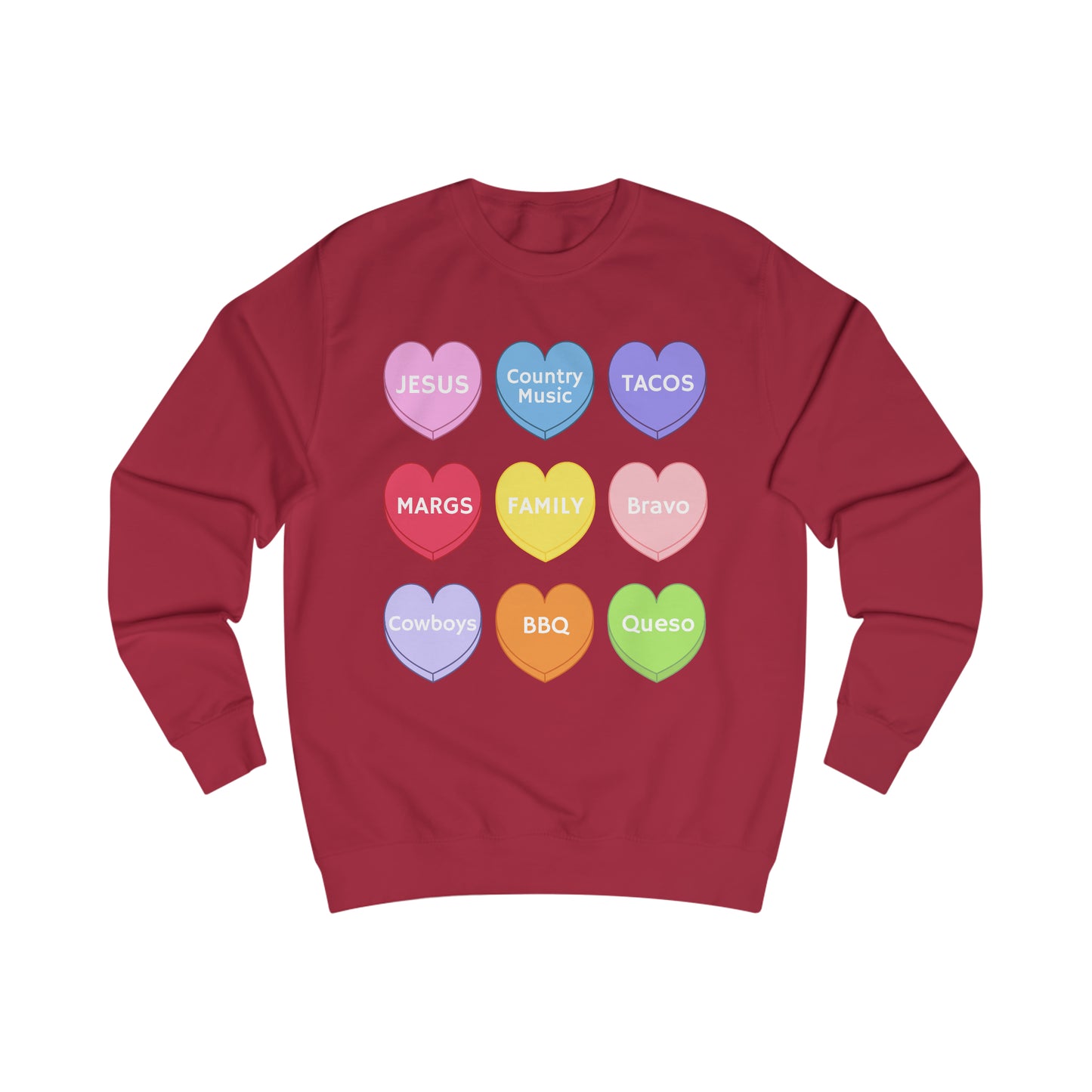 Conversation Hearts Sweater