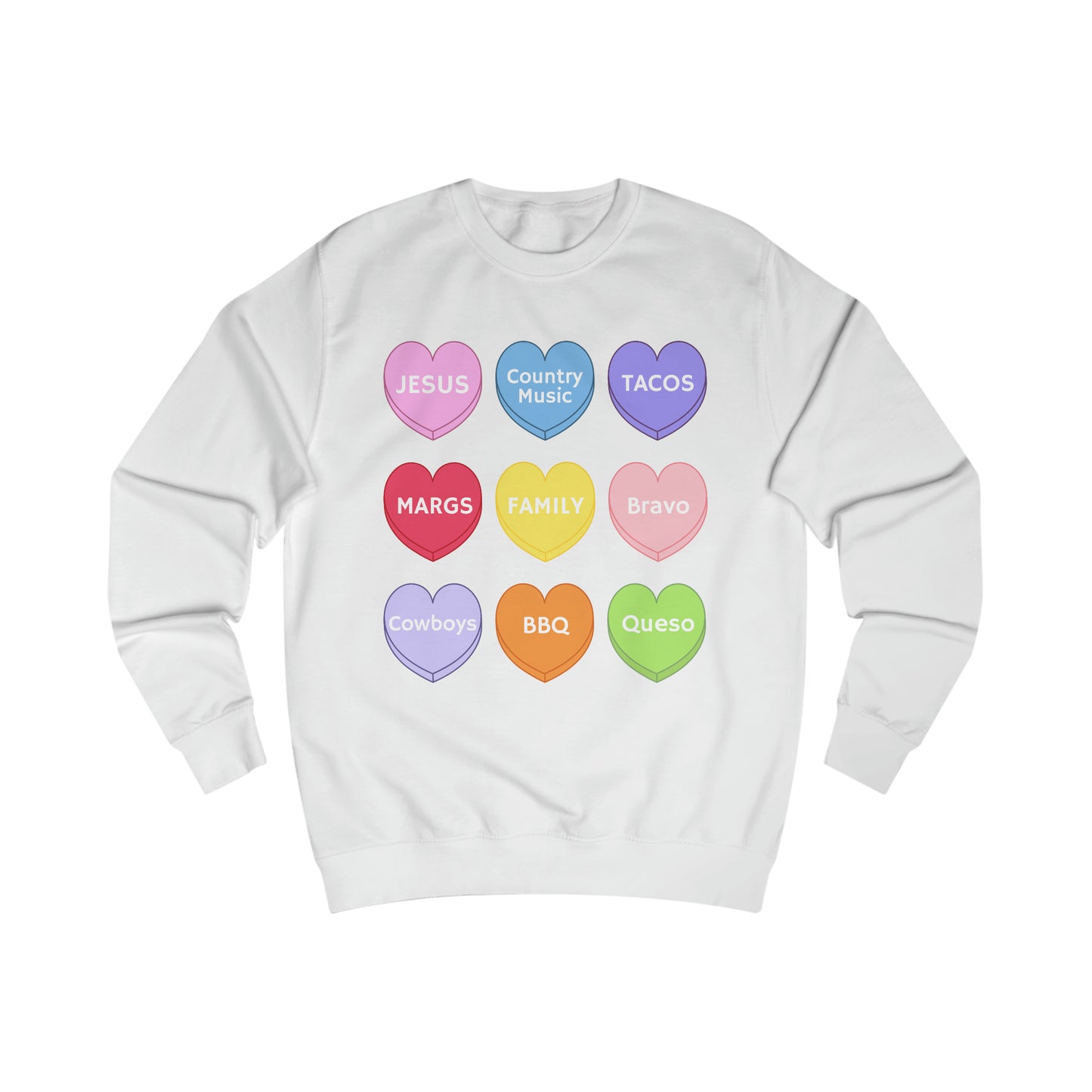 Conversation Hearts Sweater