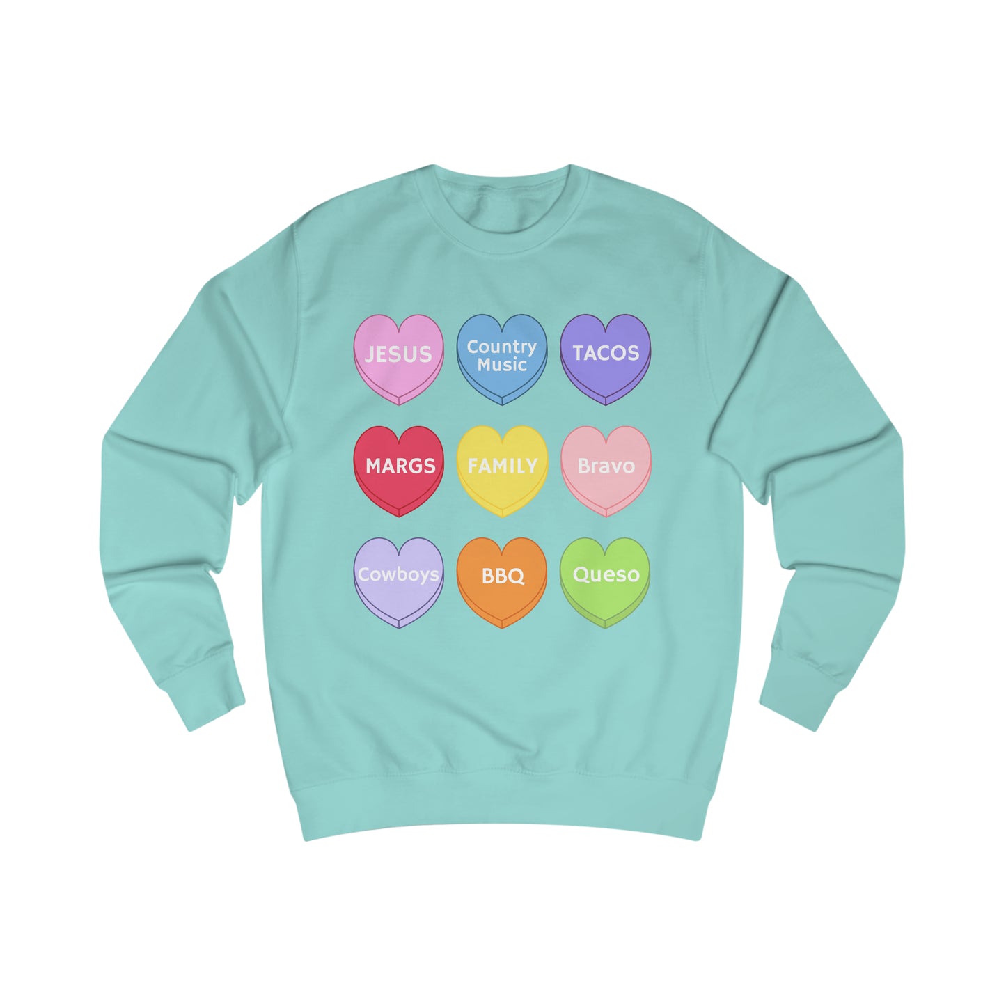 Conversation Hearts Sweater