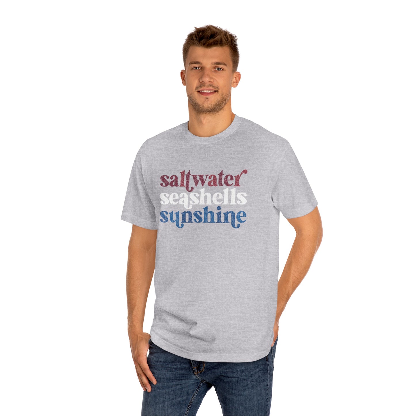 Saltwater, Seashells, Sunshine RWB T-Shirt