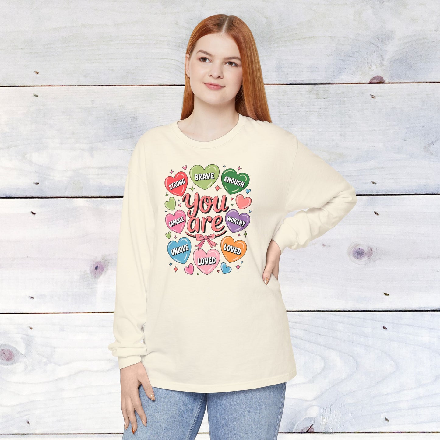 You are Loved Comfort Colors Long Sleeve T-Shirt
