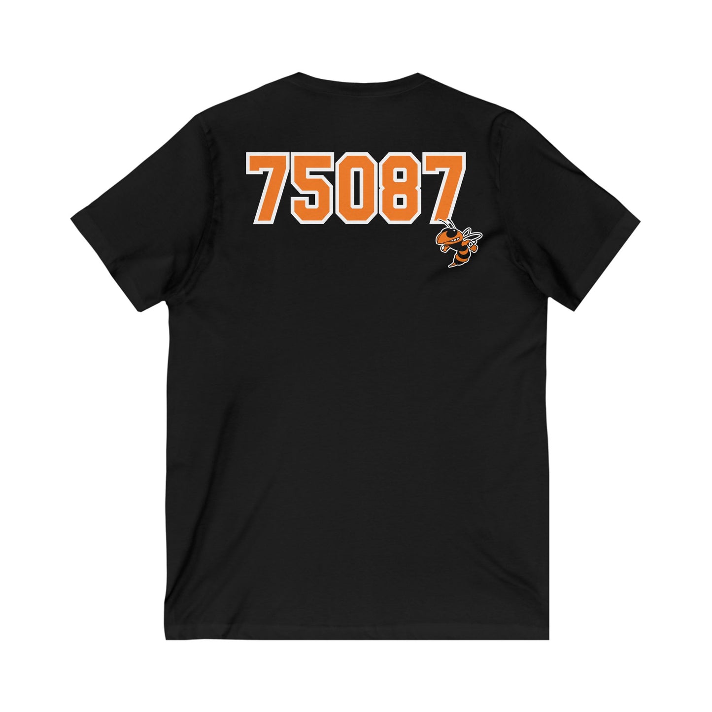 Texas Rockwall Zipcode Unisex V-Neck Tee