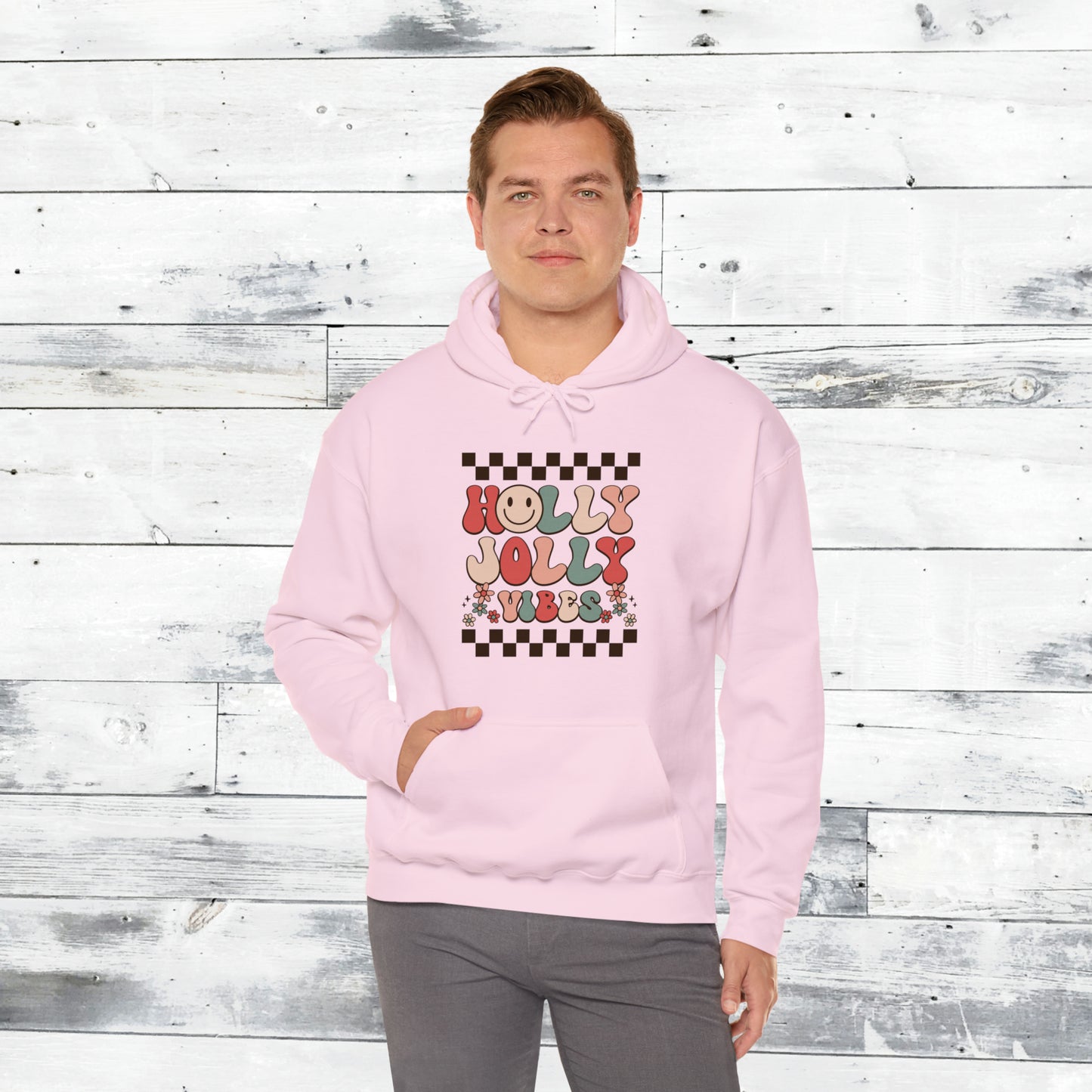 Holly Jolly Vibes Hoodie