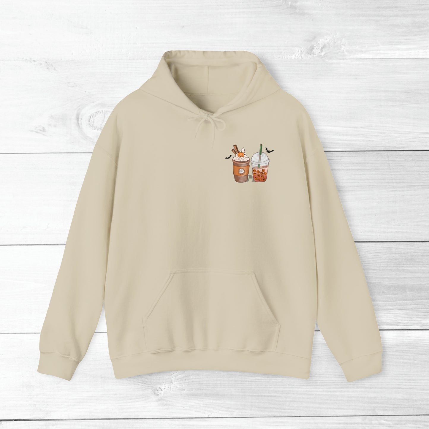 Halloween Coffee Hoodie - Hocus Pocus I need Coffee to Focus Back