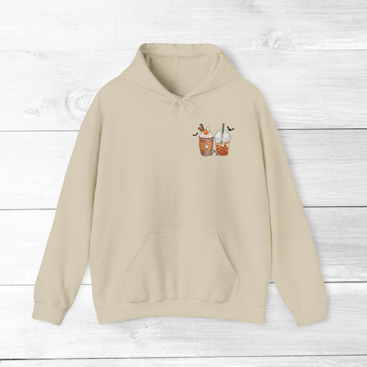 Halloween Coffee Hoodie - Hocus Pocus I need Coffee to Focus Back