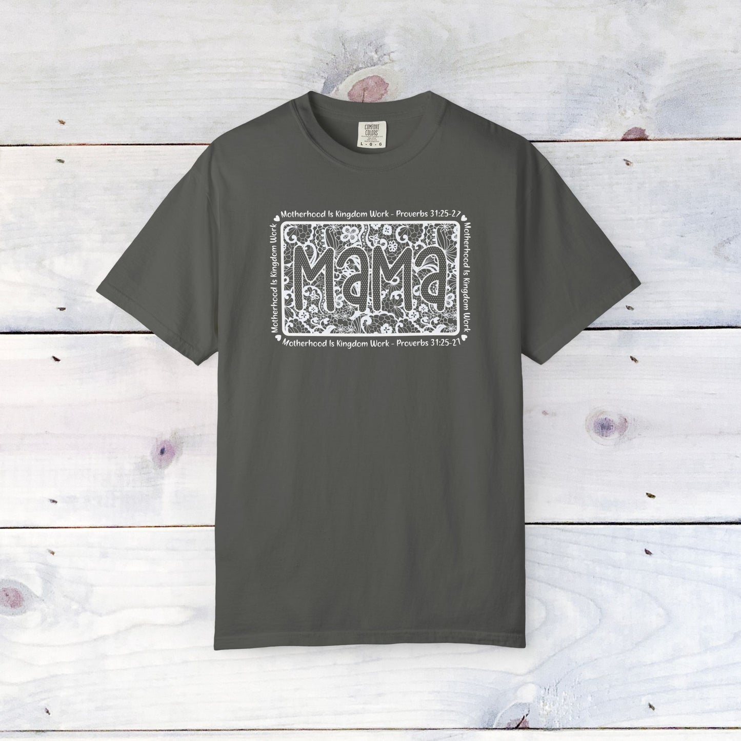 Mama Lace Comfort Colors Unisex Shirt