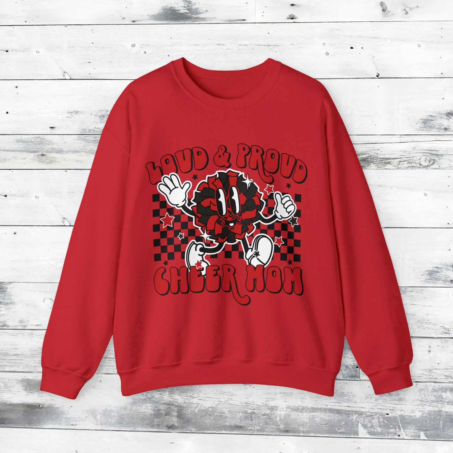 Loud & Proud Cheer Mom Sweater