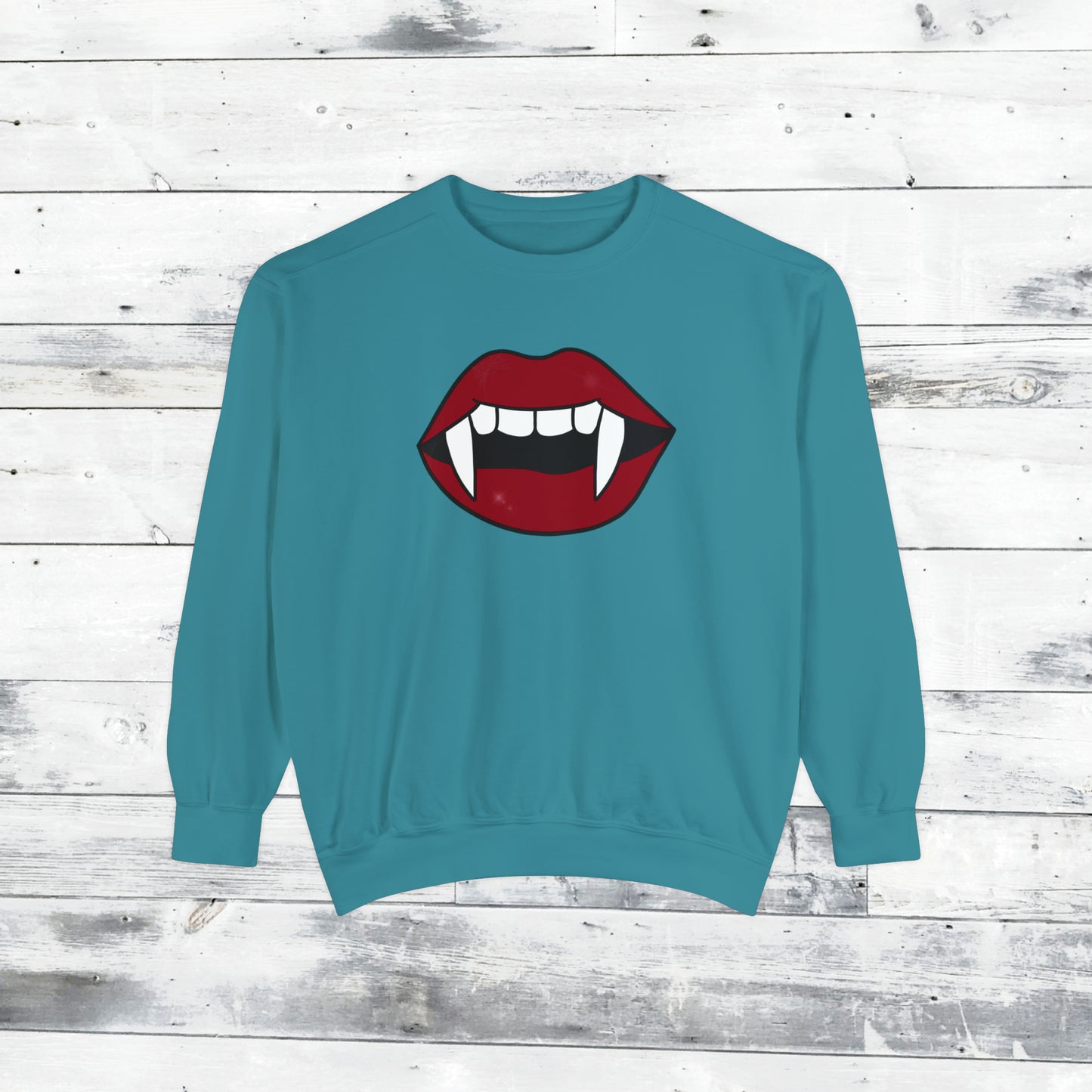 Vampire Fang Comfort Colors Sweater