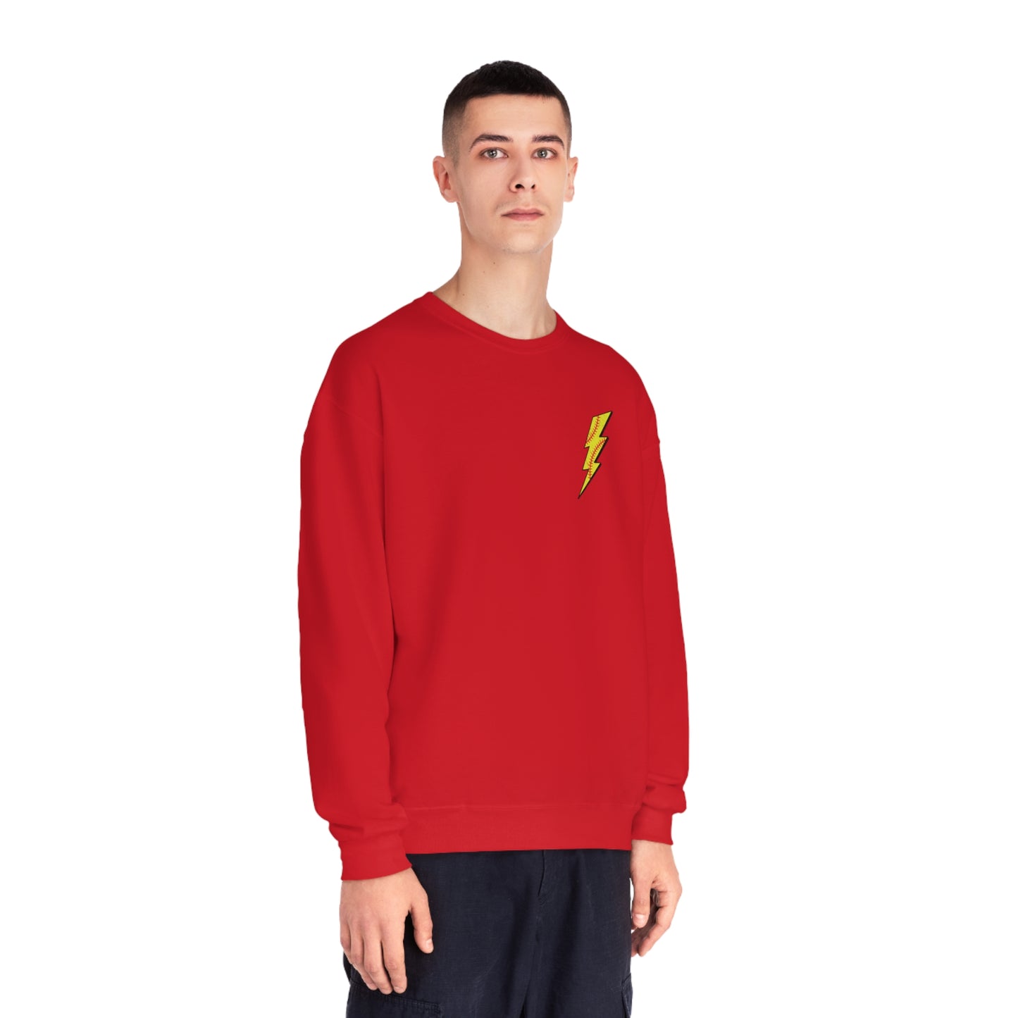 Softball Mama Sweater - White Text