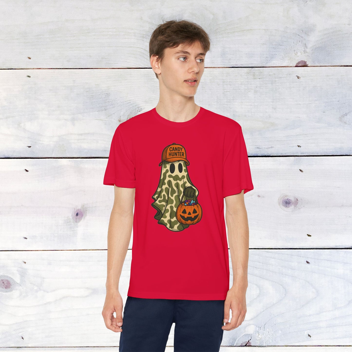 Candy Hunter Youth Sport-Tek Shirt