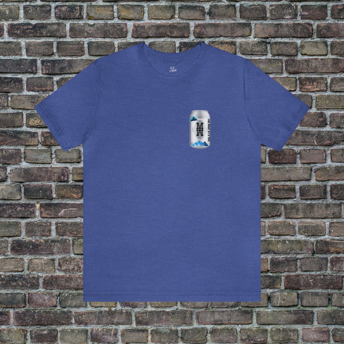 Wallen Tour Shirt - Beer Can Front, Country A$$ Sh*t Back  Unisex T-shirt, White Text