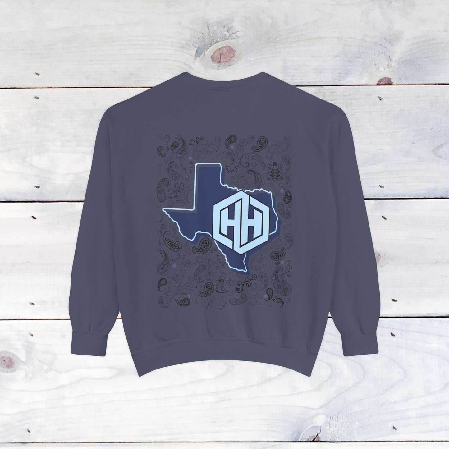 SPHE Deep in the Heart Back Comfort Colors Sweater