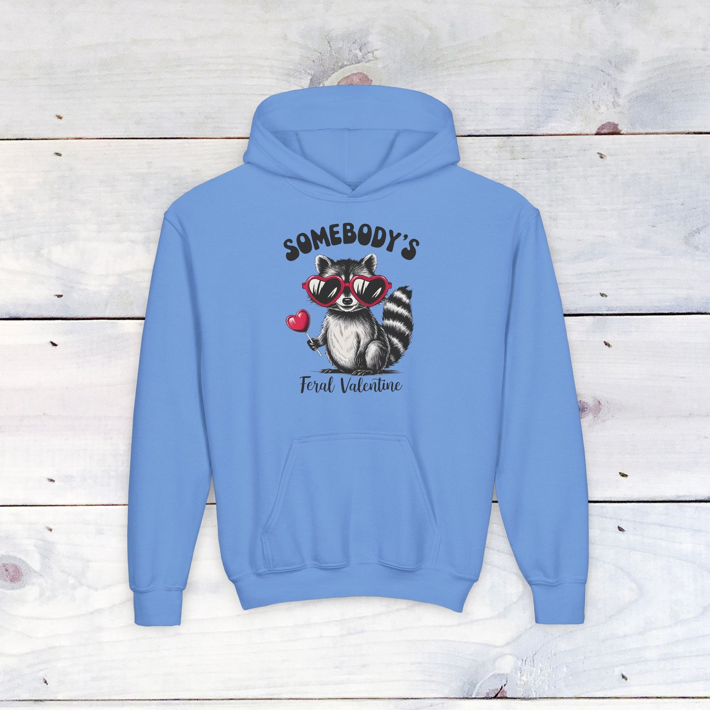 Somebody's Feral Valentine Youth Hoodie