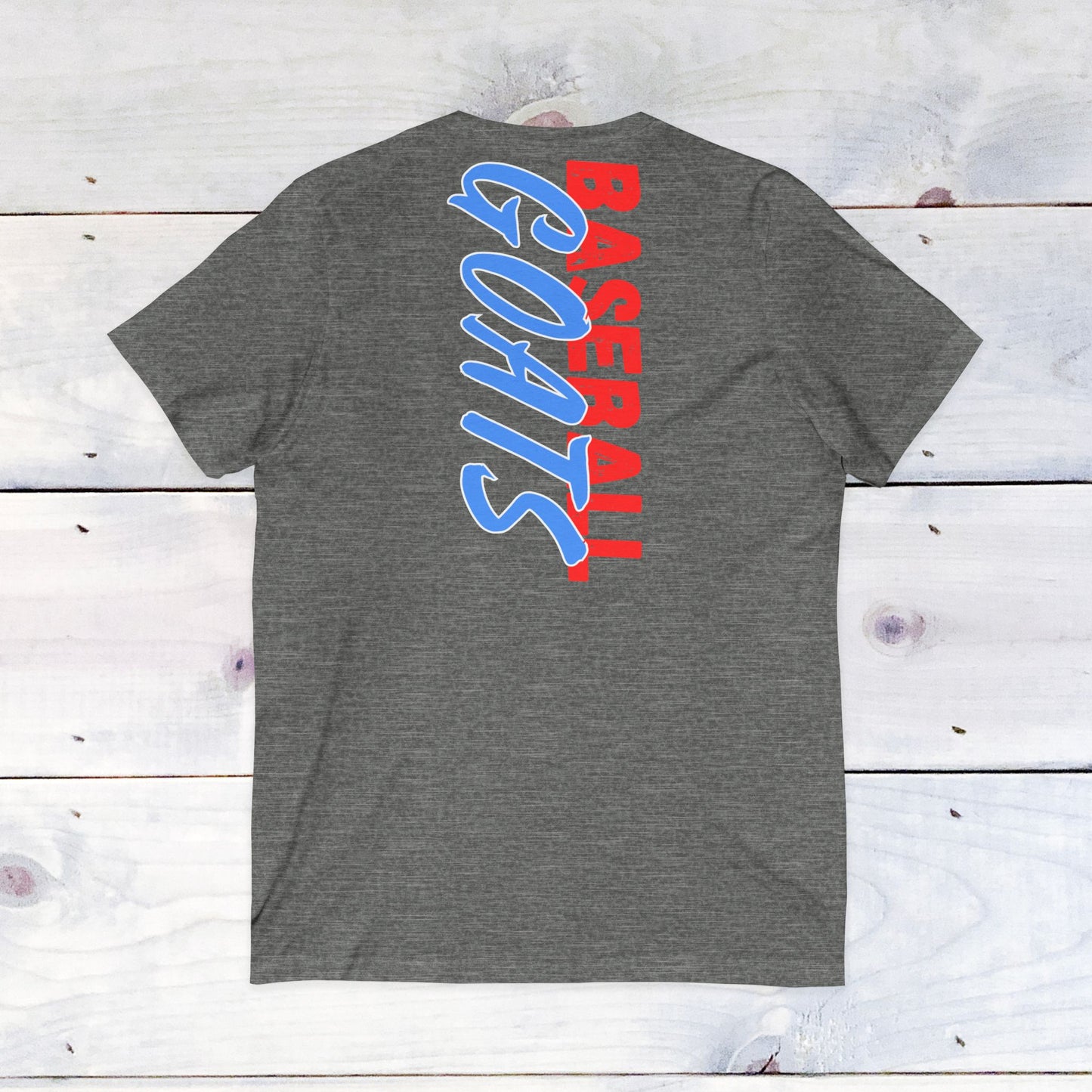 Goats Baseball Unisex V-Neck Tee