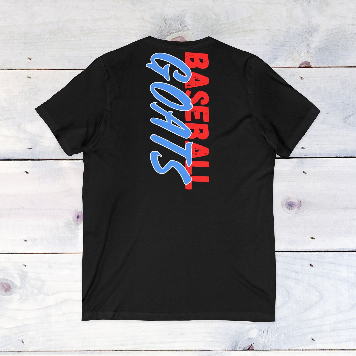 Goats Baseball Unisex V-Neck Tee