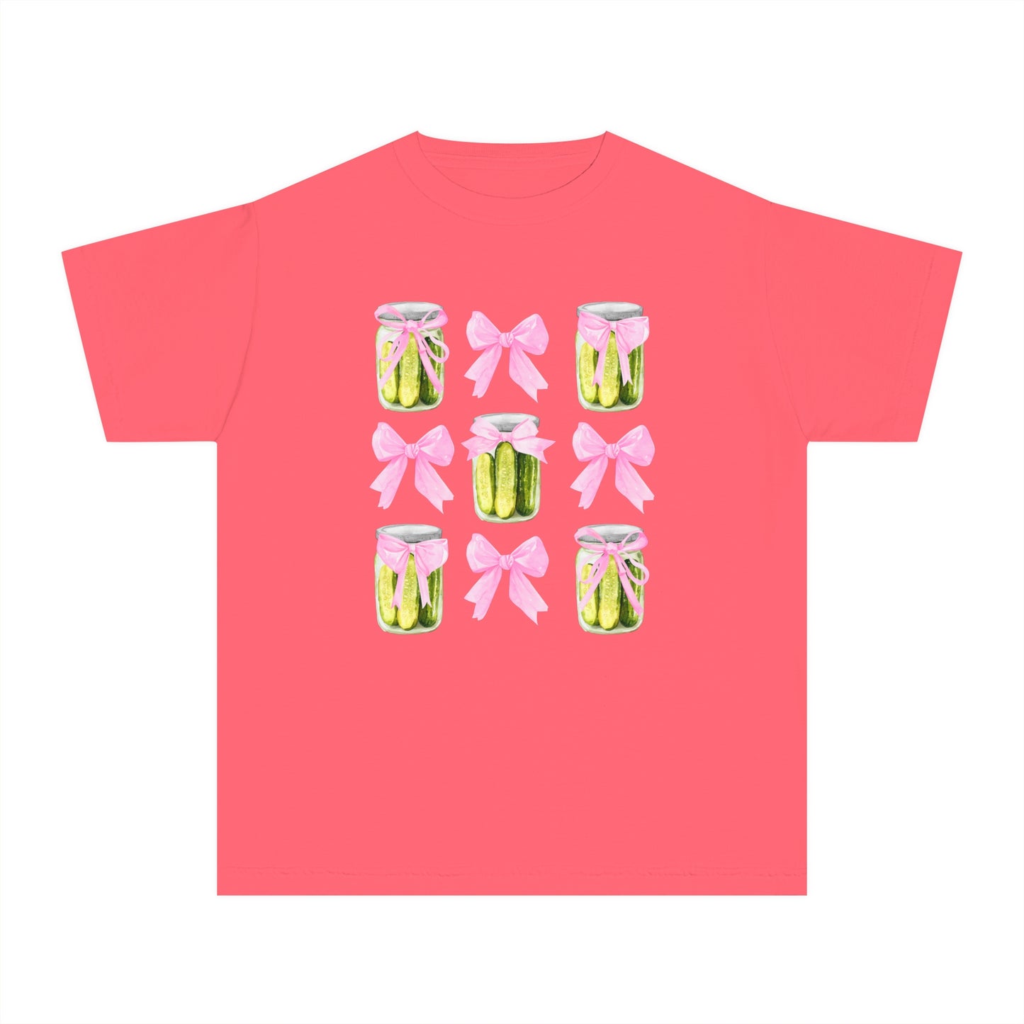 Pickles & Bows Youth Comfort Colors Tee