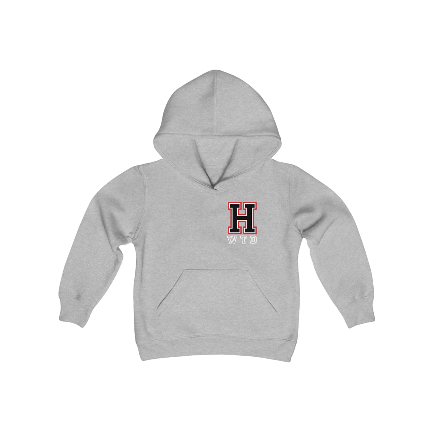Youth Heath Hawks WTD Hooded Sweatshirt
