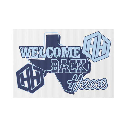 White Hamm Yard Sign - Meet the Teacher