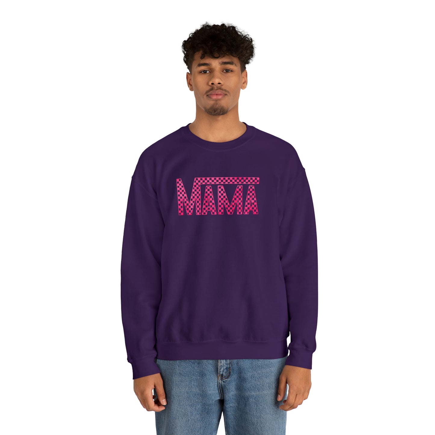 Pink Mama Checkered Sweater