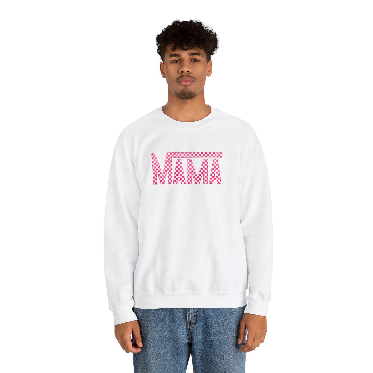 Pink Mama Checkered Sweater