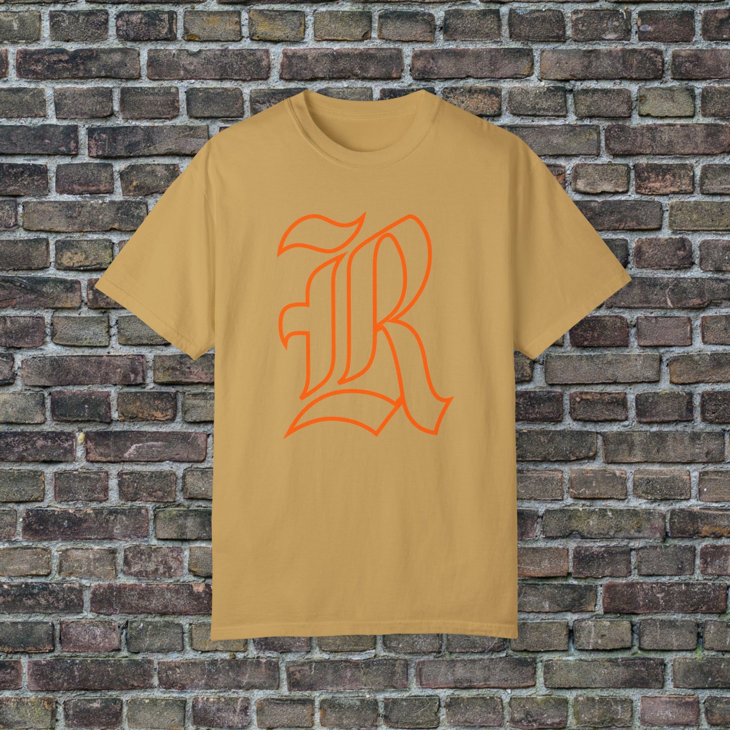 The Original Rockwall R Outline - Comfort Colors T