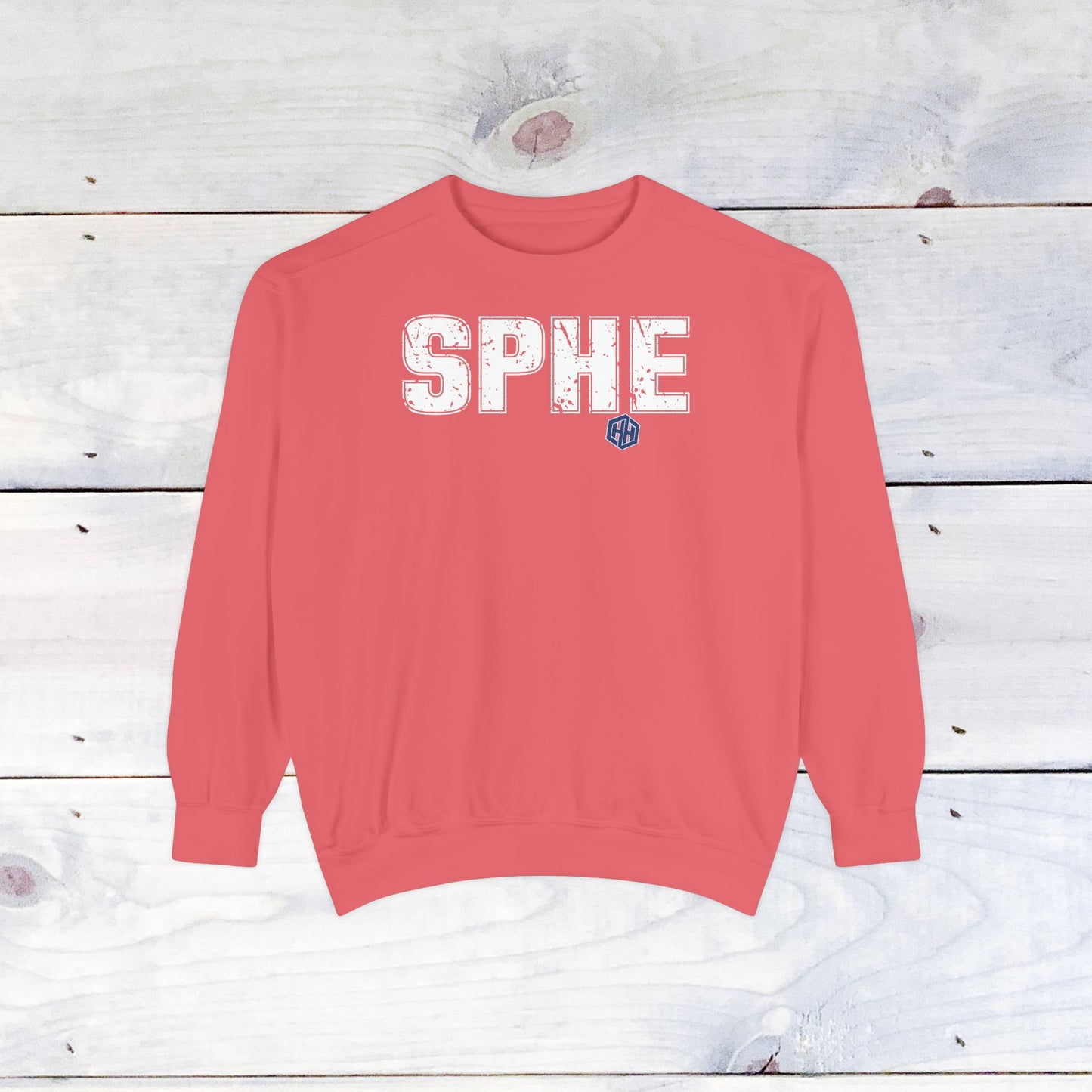 SPHE Deep in the Heart Back Comfort Colors Sweater