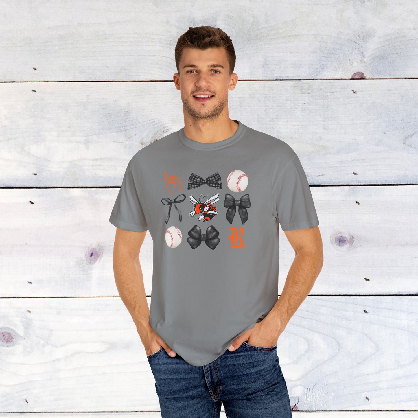 Rockwall Baseball Grid Comfort Colors T