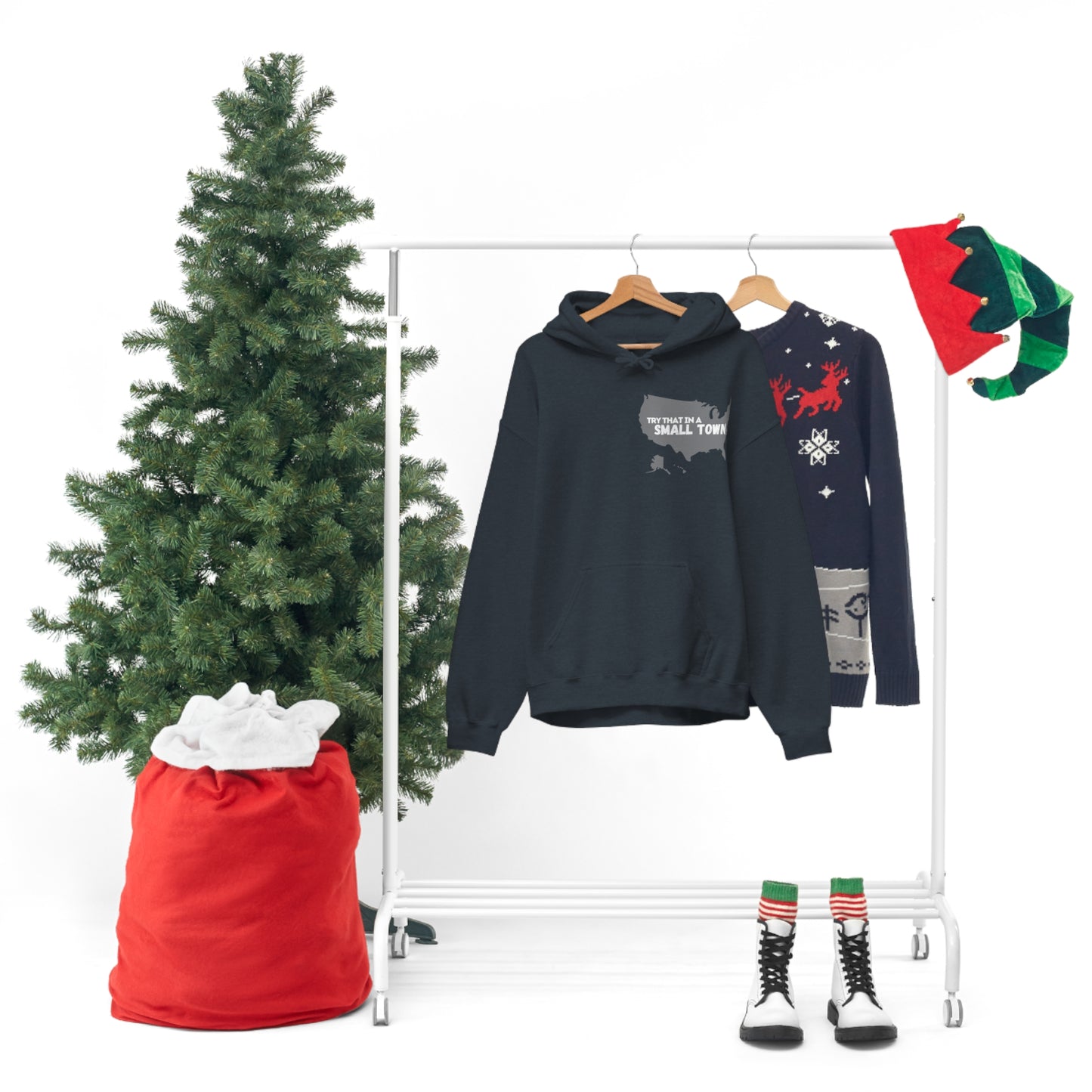 USA/Try That in a Small Town - Aldean - Unisex Hoodie