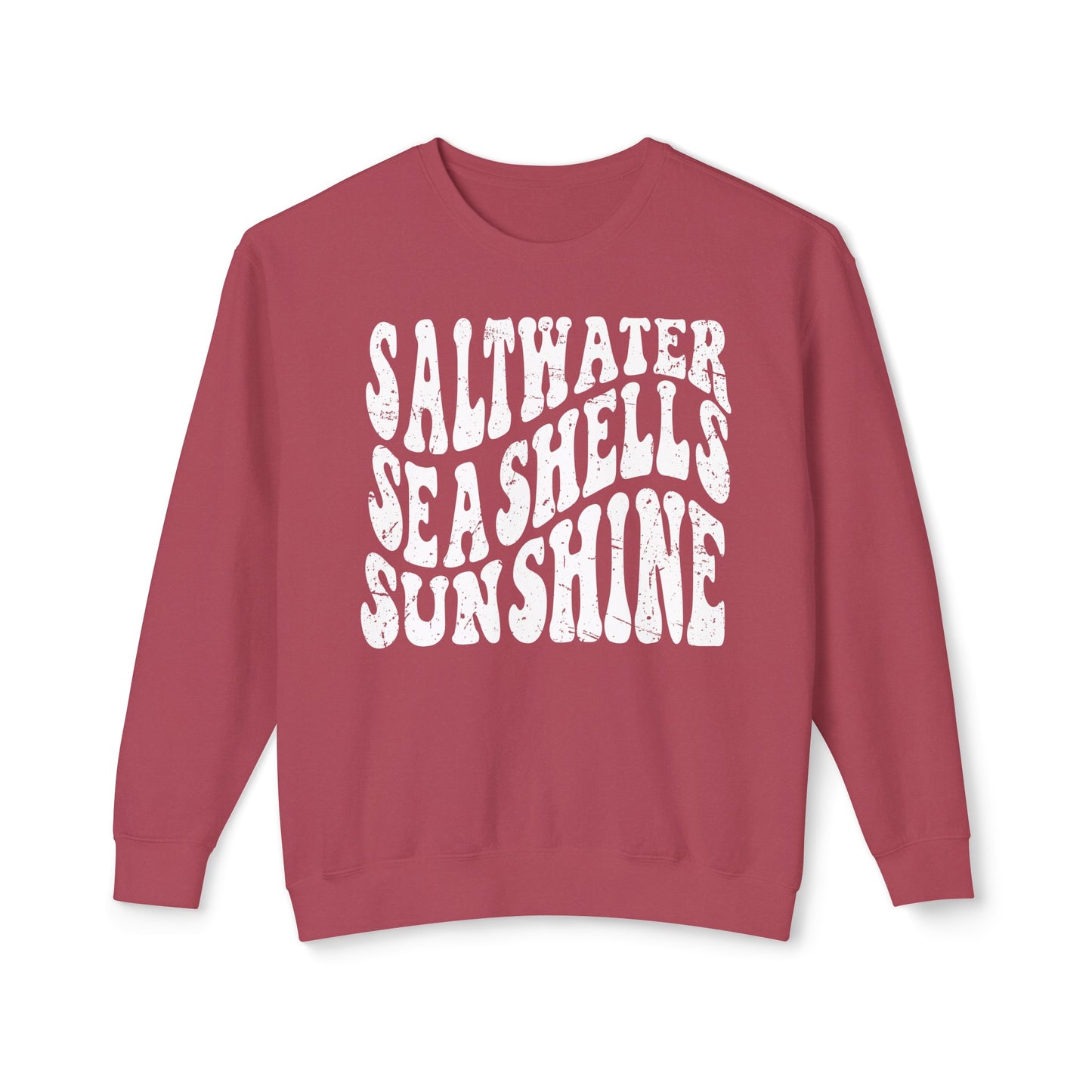 Sunshine, Seashells, Saltwater Comfort Colors Sweater