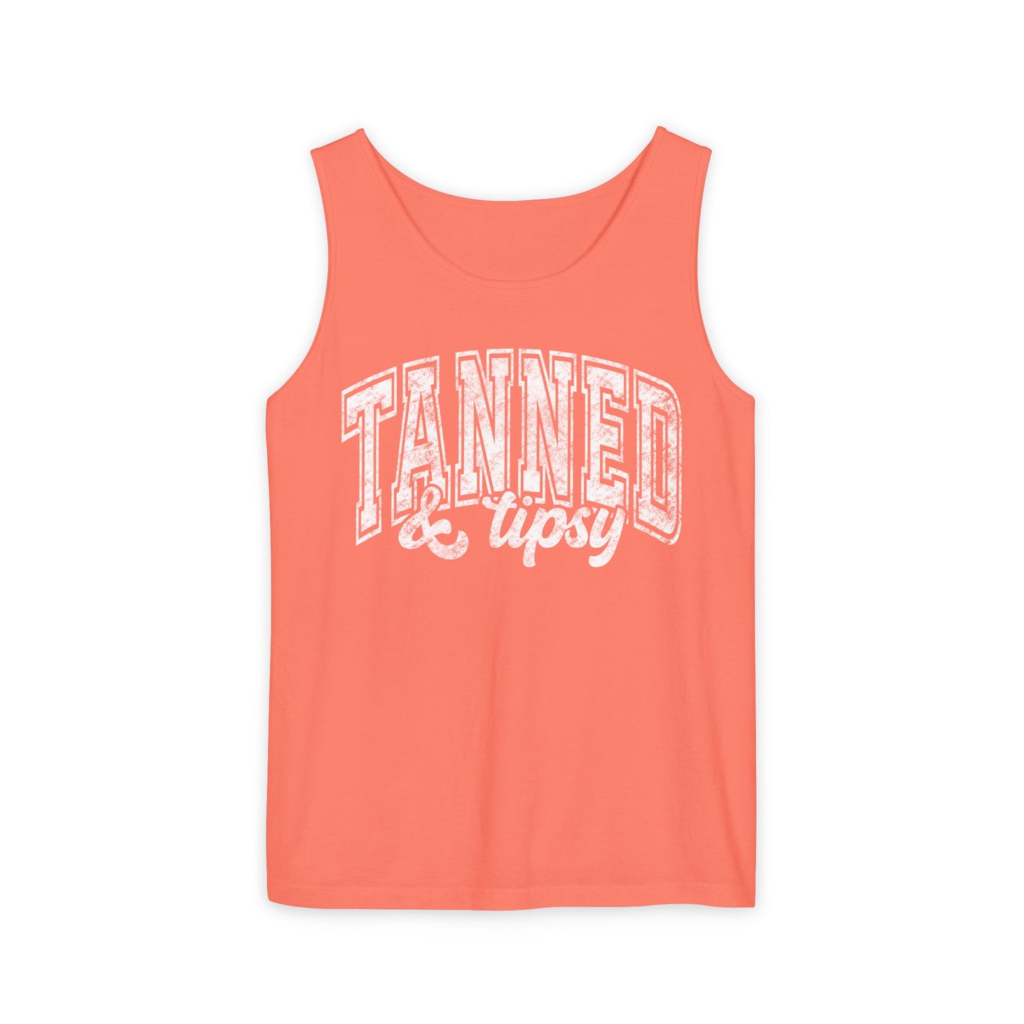 Tanned & Tipsy Comfort Colors Tank
