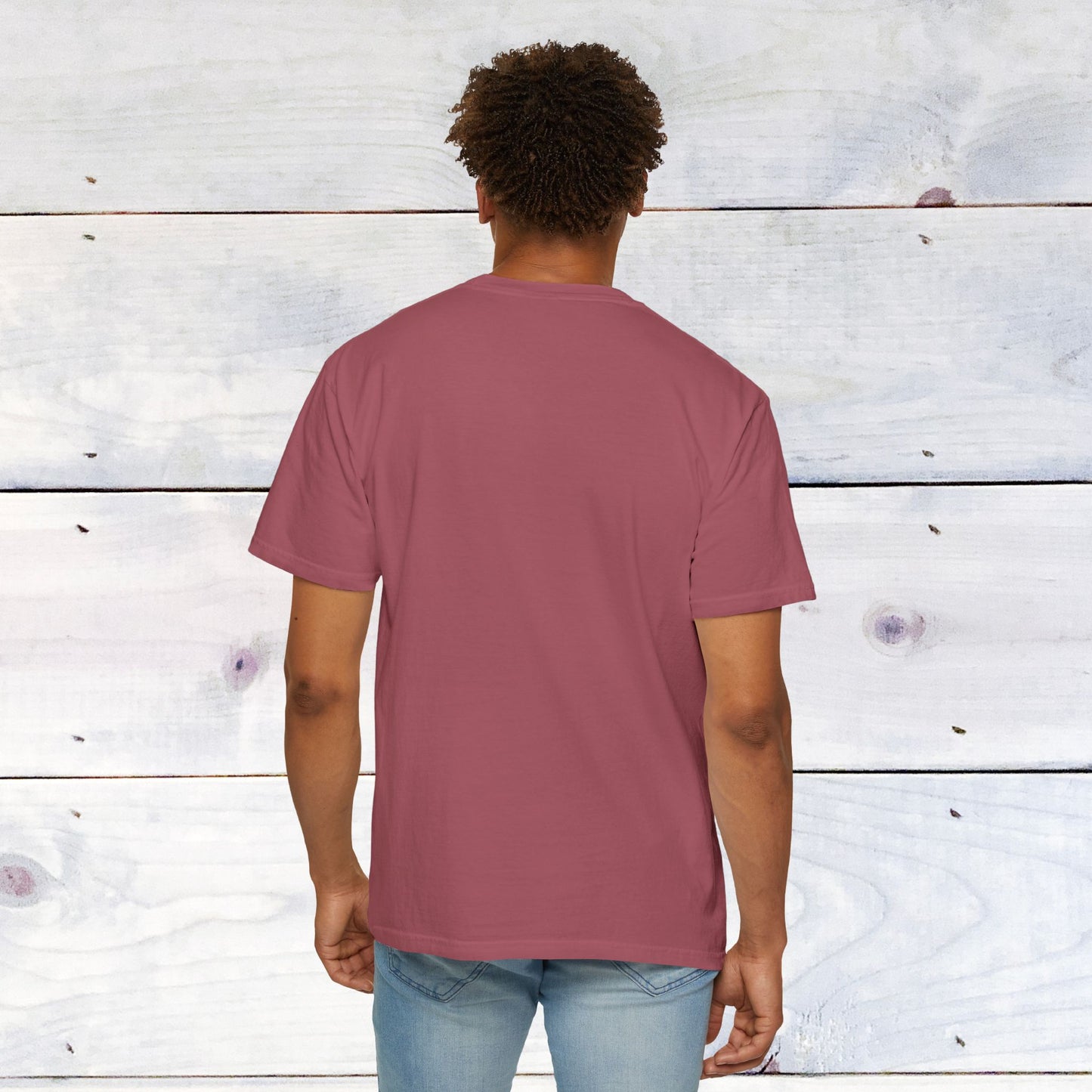 Heath Hawks Checkered Comfort Colors Unisex Tee