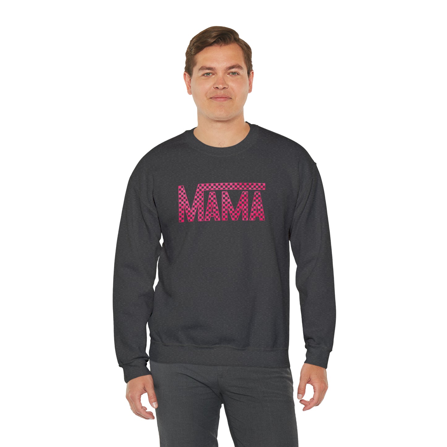 Pink Mama Checkered Sweater