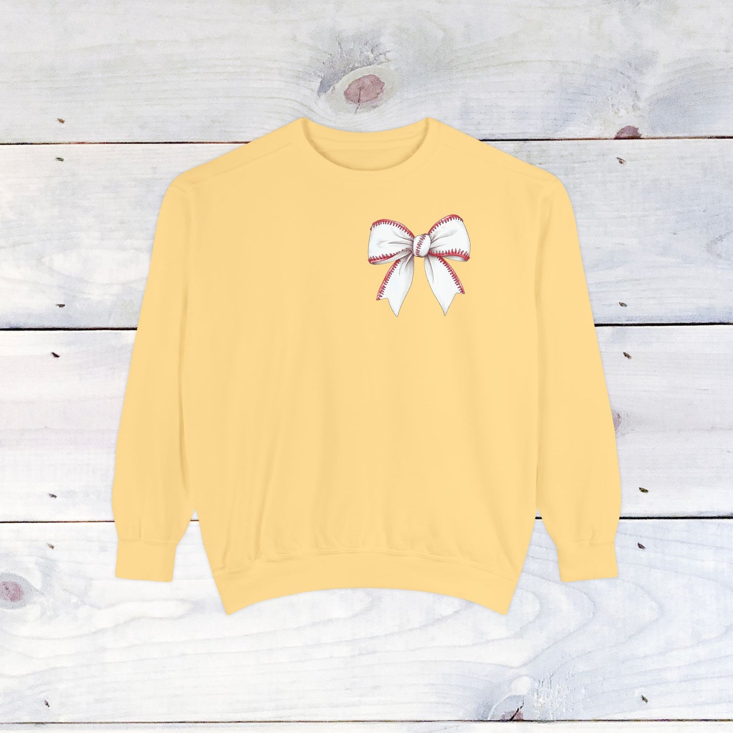 Baseball Mom Comfort Color Sweatshirt