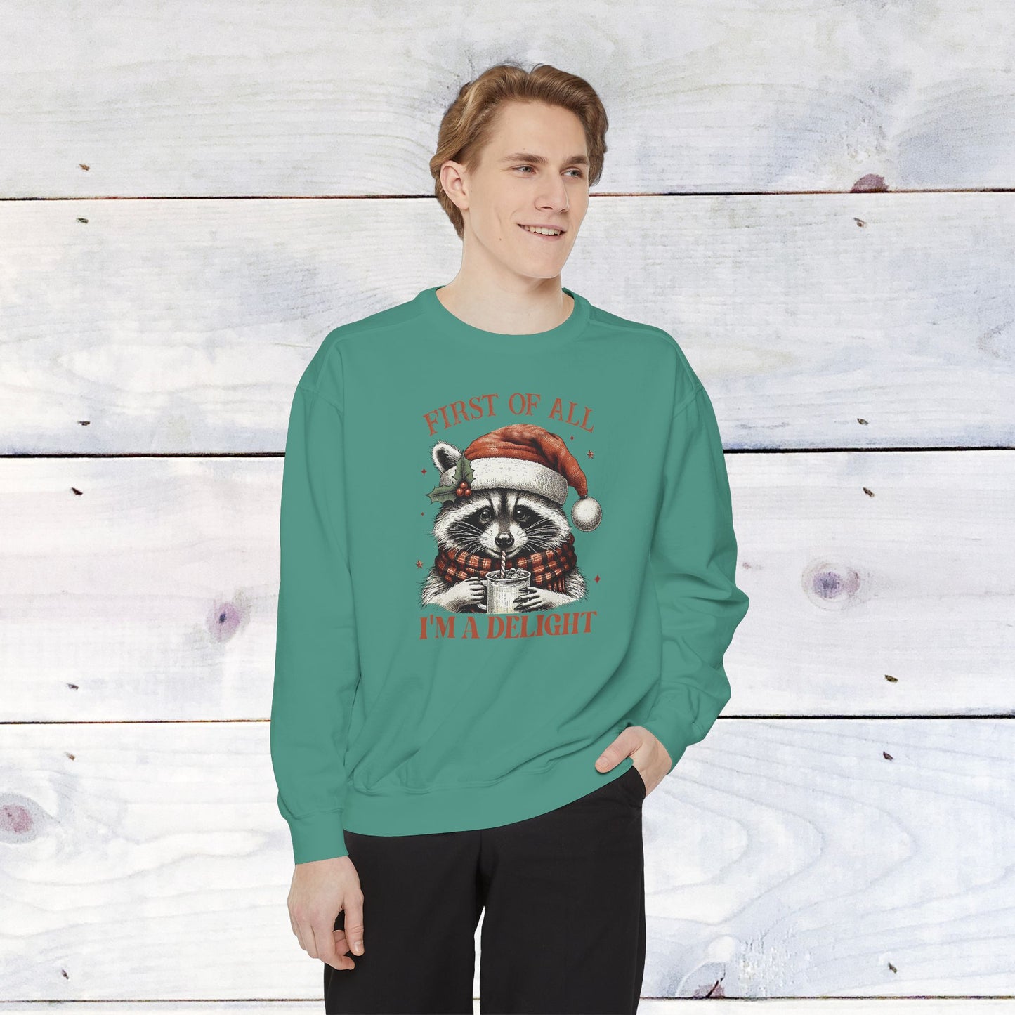 I'm a Delight Comfort Colors Holiday Sweater