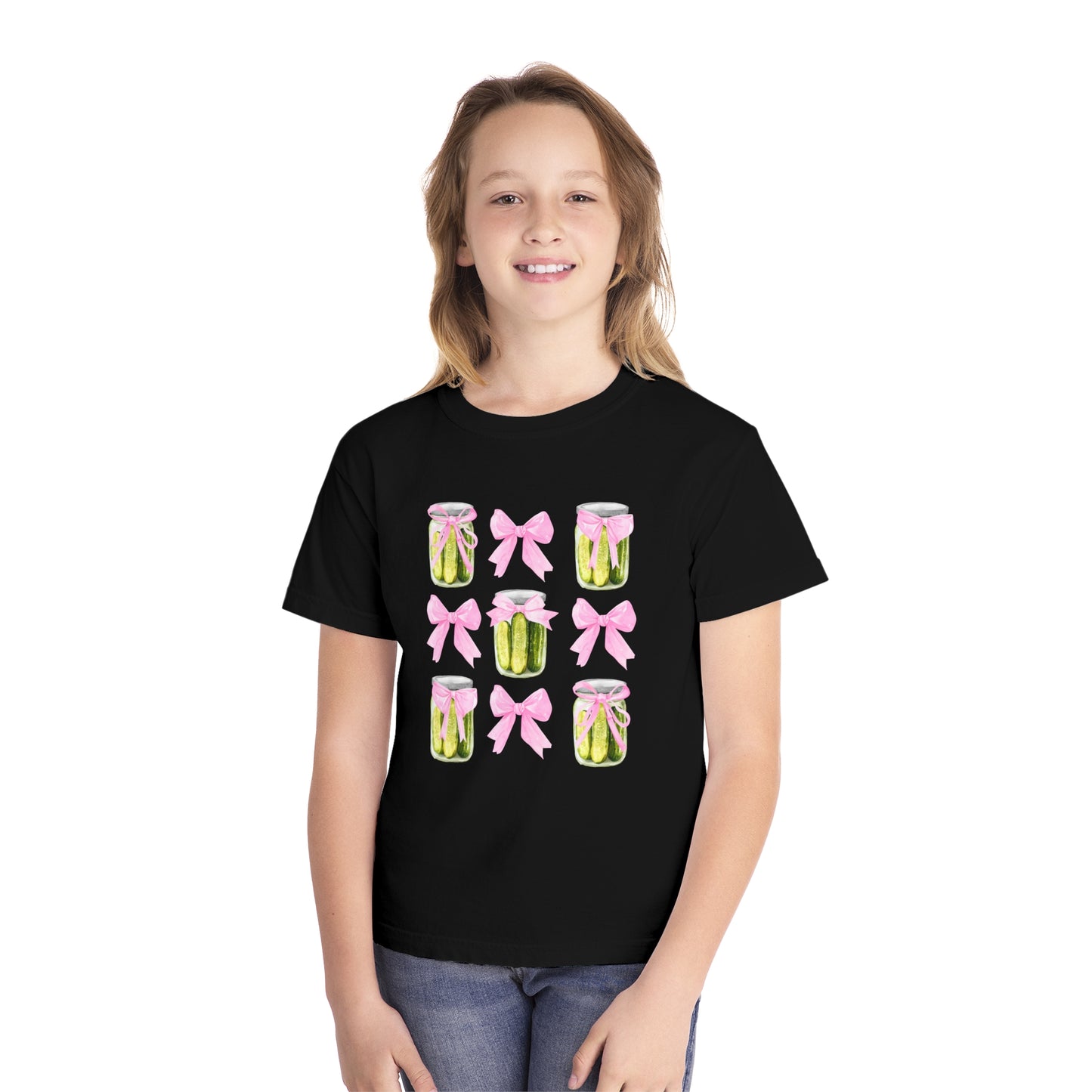 Pickles & Bows Youth Comfort Colors Tee