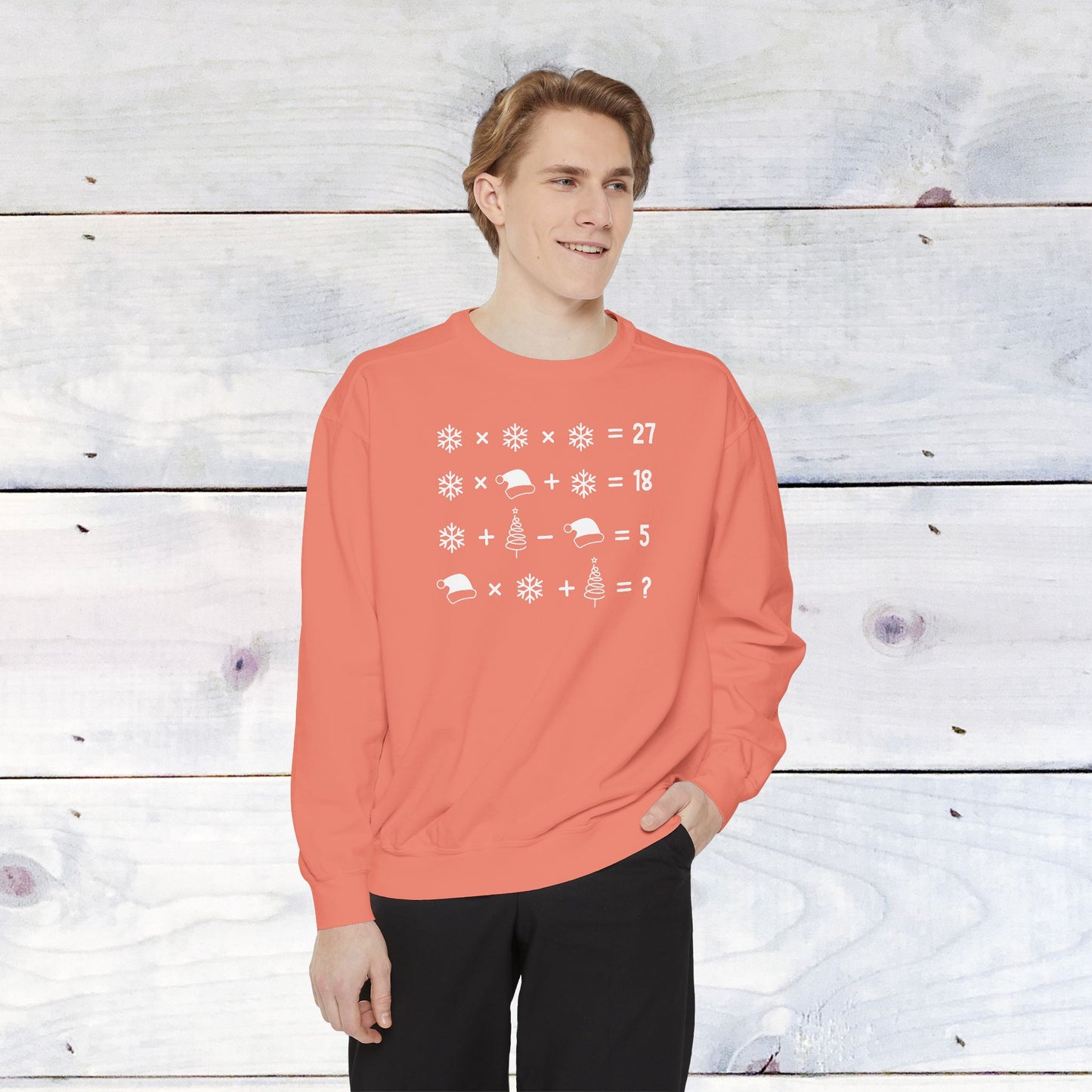 Math Teacher Comfort Colors Sweater