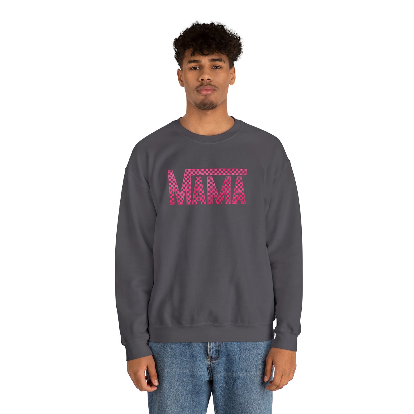 Pink Mama Checkered Sweater