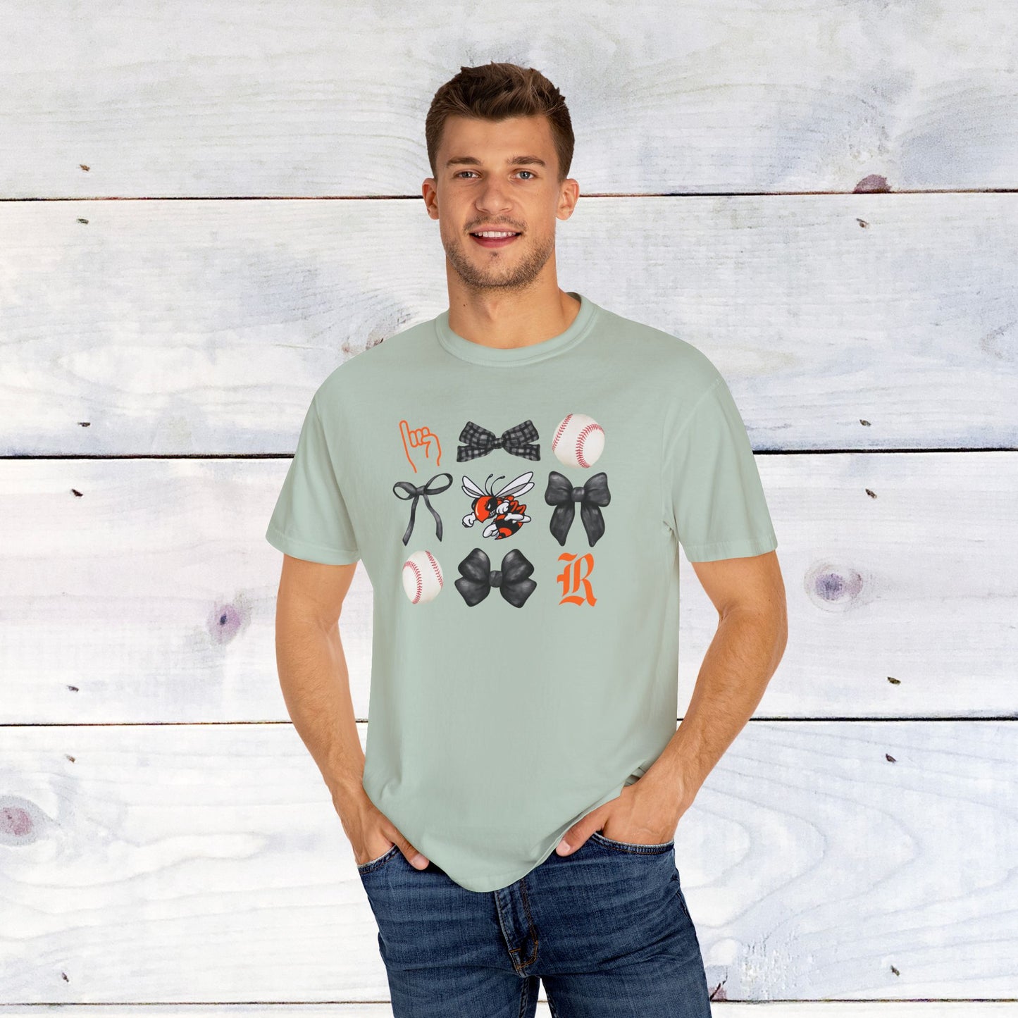 Rockwall Baseball Grid Comfort Colors T