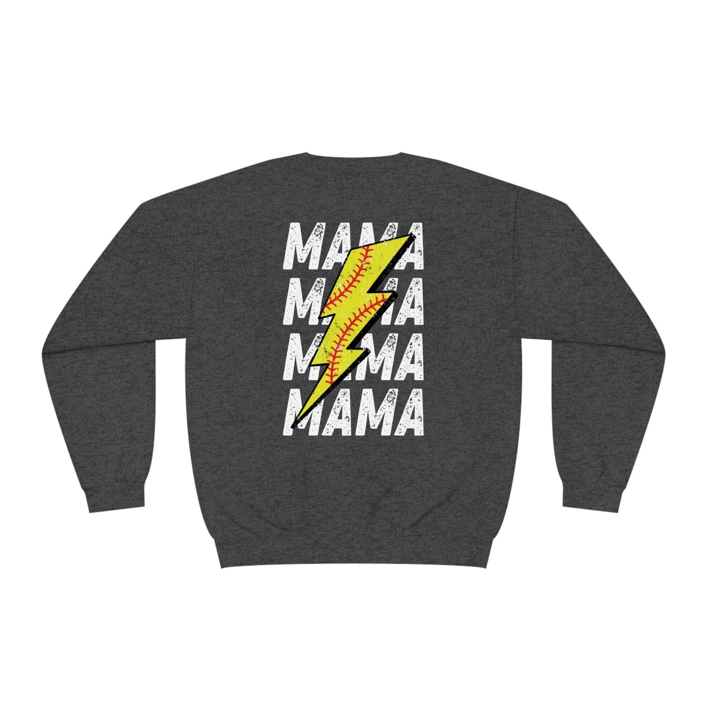 Softball Mama Sweater - White Text