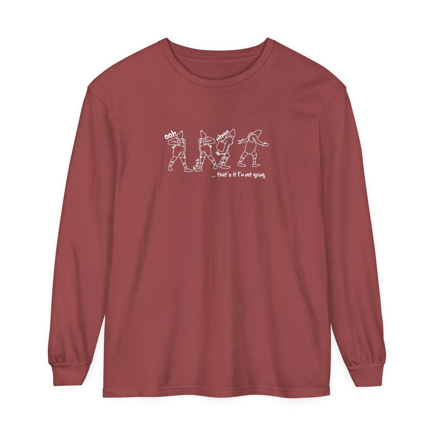 Grinch Comfort Colors Long Sleeve Shirt