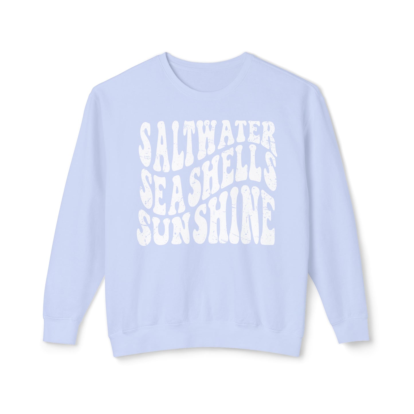 Sunshine, Seashells, Saltwater Comfort Colors Sweater